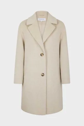 Gerard Darel SYMA WOOL ALPACA BLEND MID-LENGTH COAT