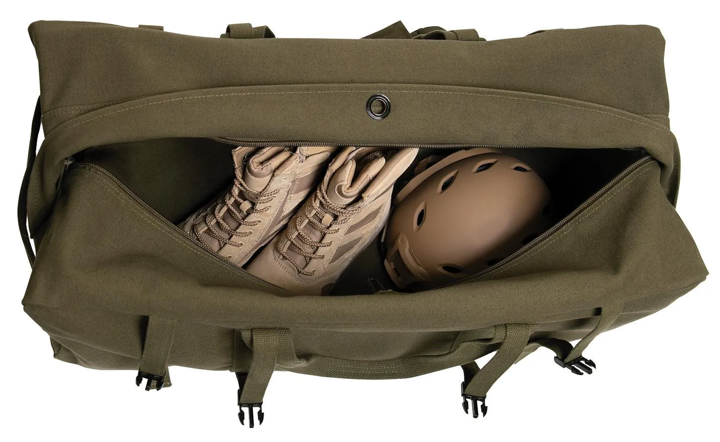 GI Type Enhanced Canvas Duffle Bag