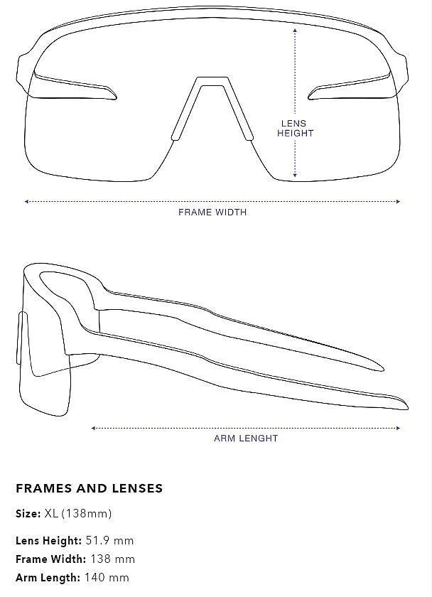 glasses Oakley Corridor SQ - Matte Clear/Prizm Sapphire