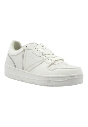 GUESS Sneaker Basket Uomo White FMPANCLAC12