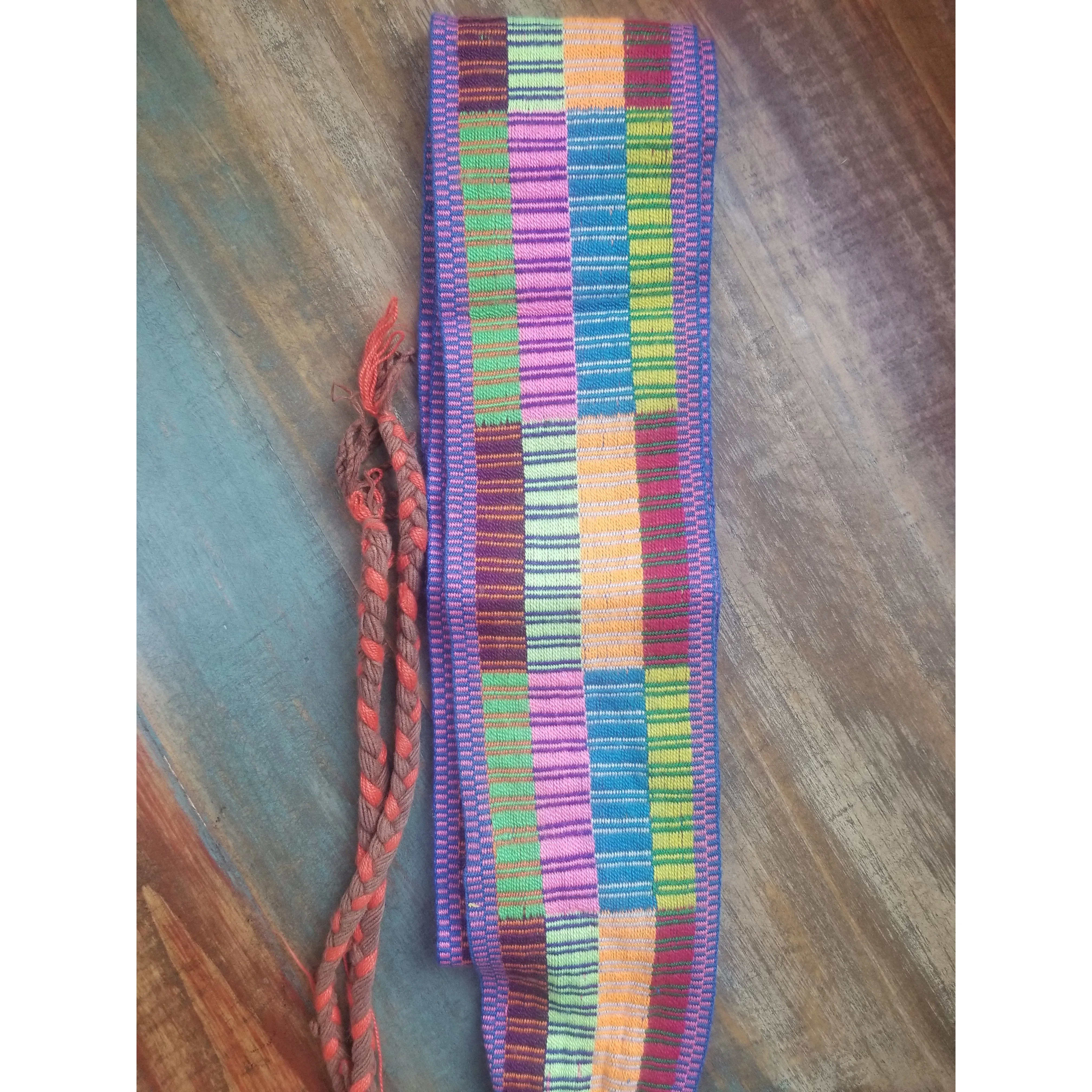 Handwoven Q'ero Chumpi Belt