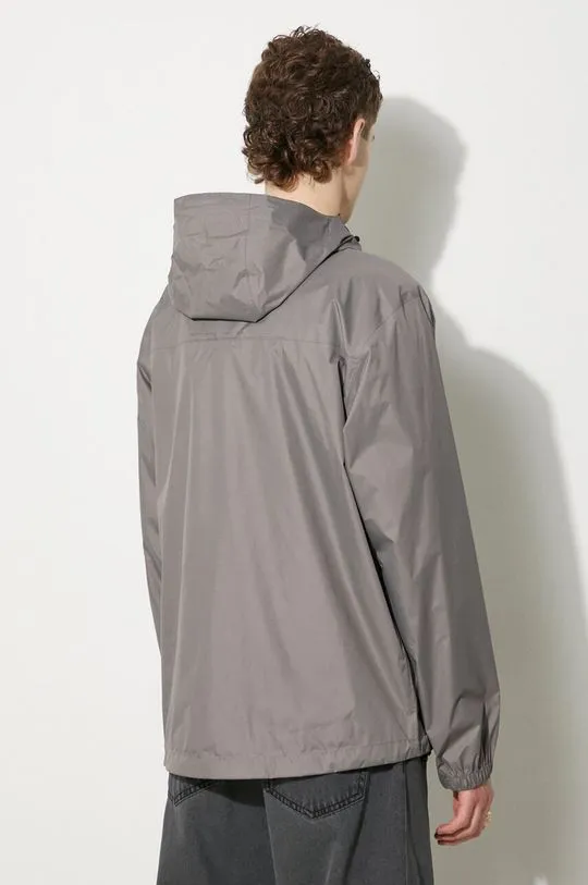 Helly Hansen rain jacket Loke men's gray color