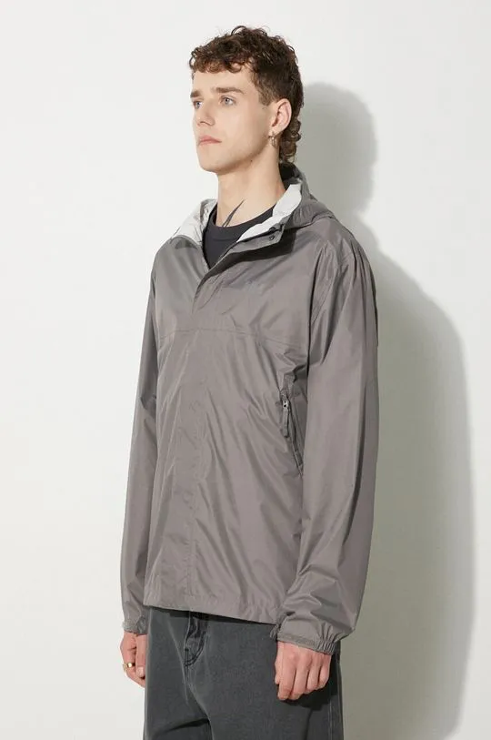 Helly Hansen rain jacket Loke men's gray color