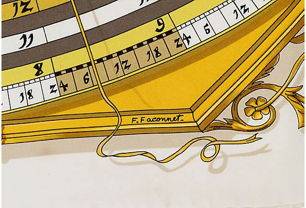 Hermès Astrologie Silk Scarf Faconnet