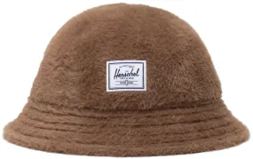 Herschel Henderson Bucket Hat Faux Mohair Faun