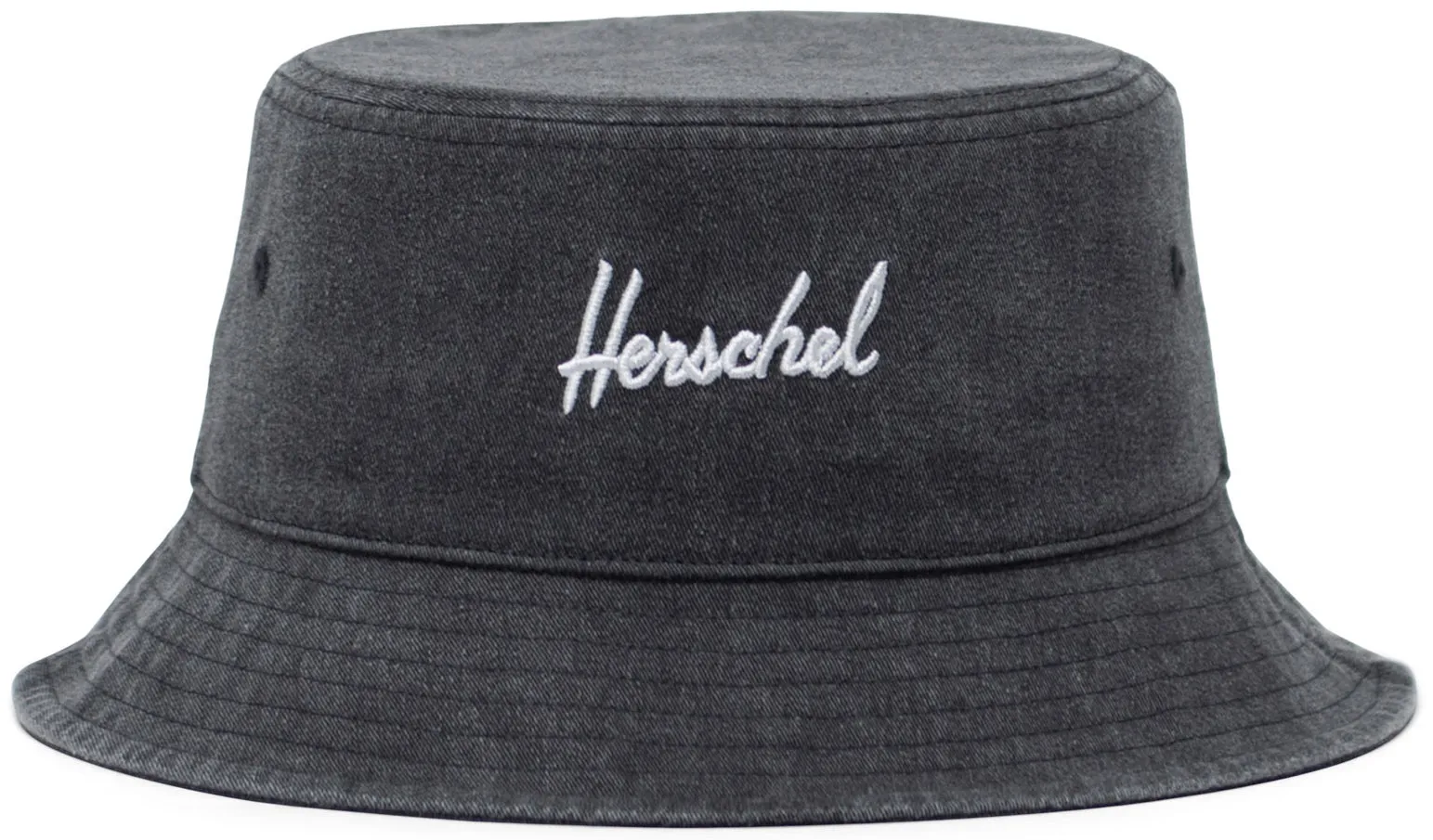 Herschel Norman Stonewash Bucket Hat Black