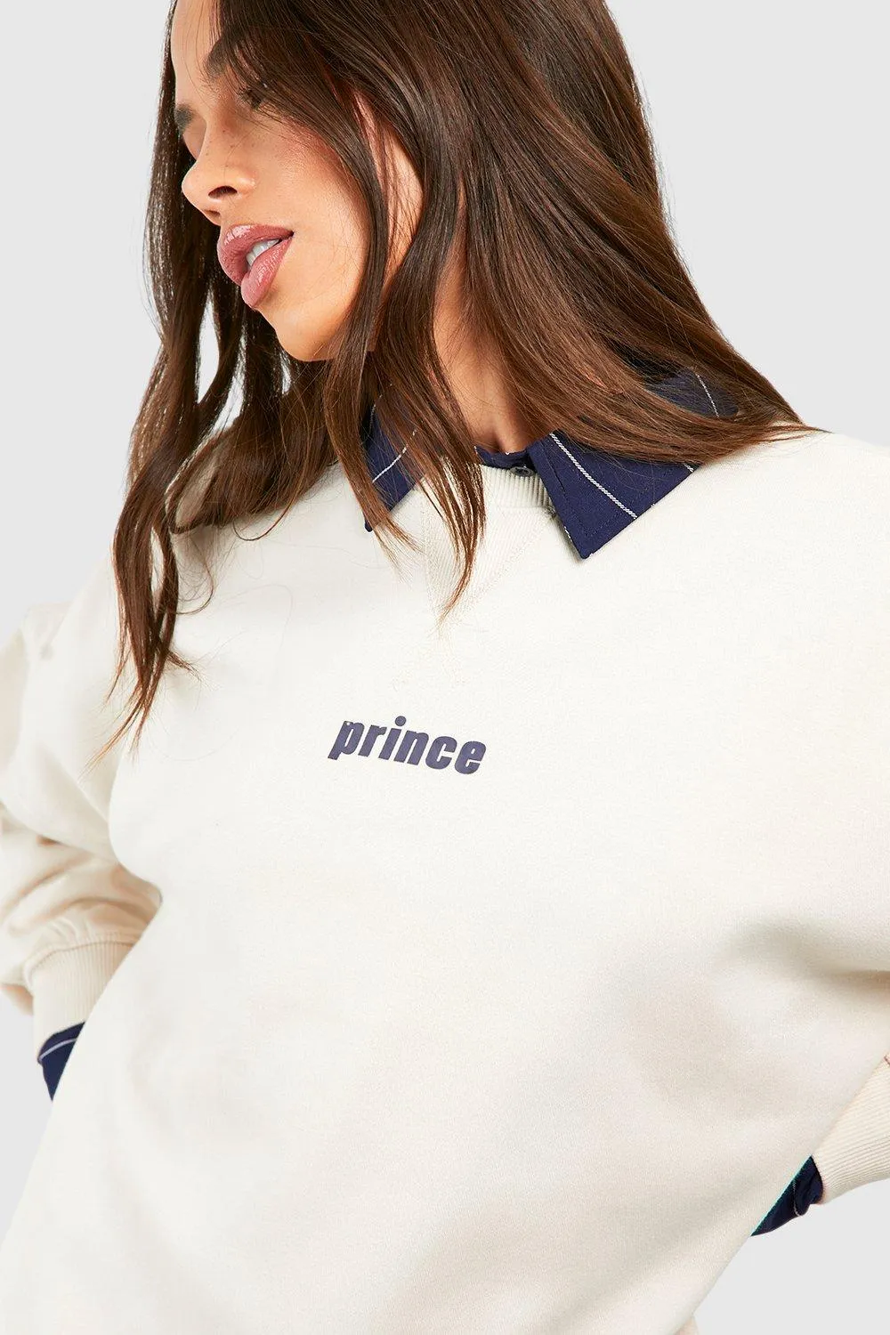 Hoodies & Sweatshirts | Prince Printed Oversized Sweatshirt | boohoo