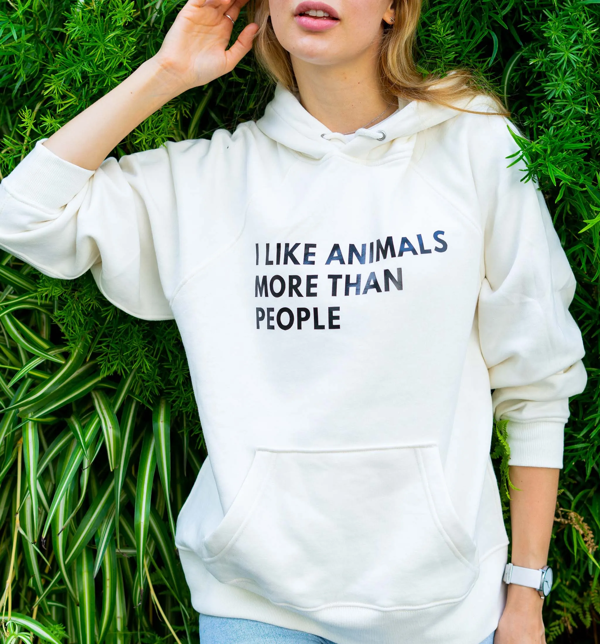 I Like Animals | Vegan Hoodie