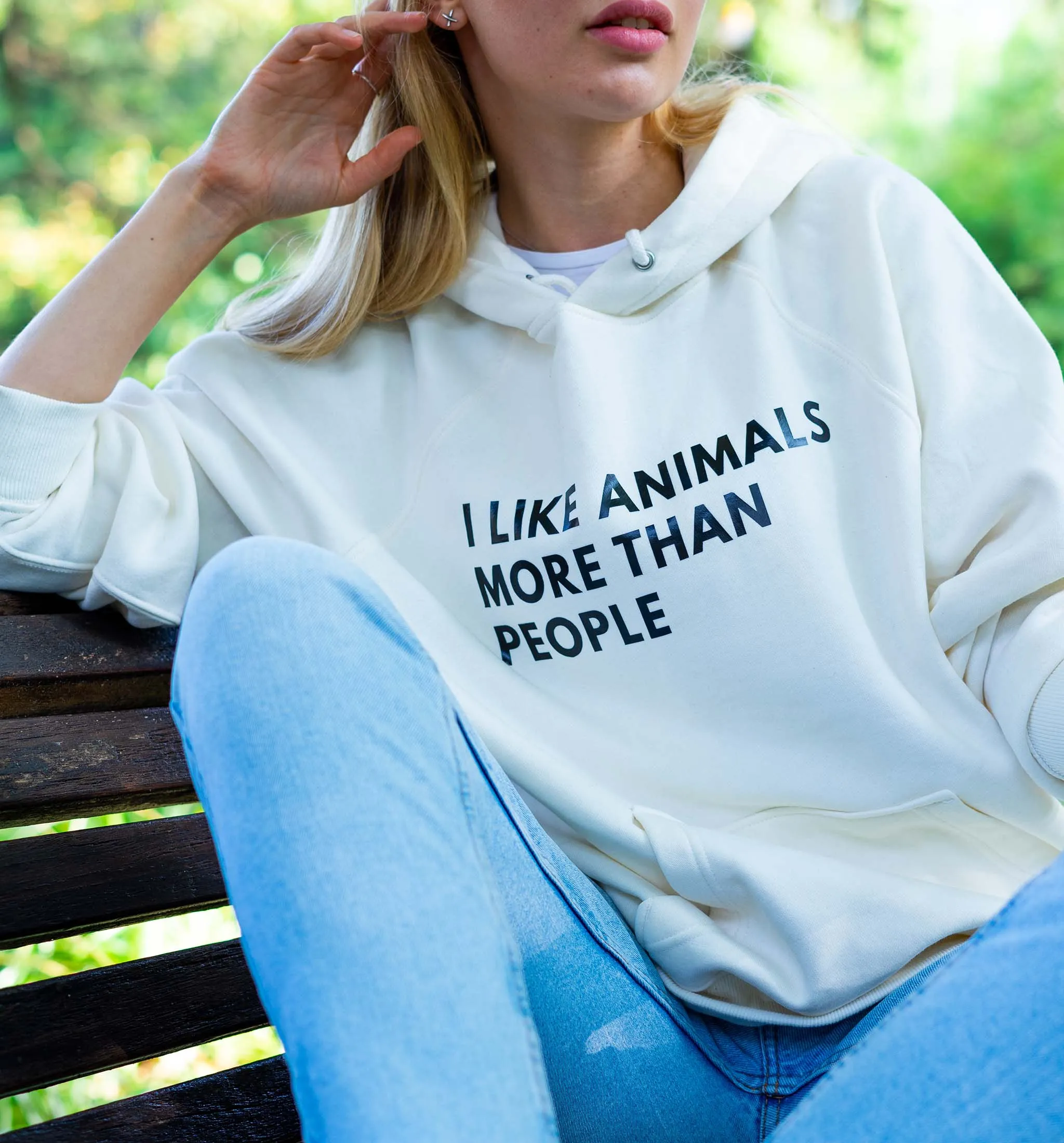 I Like Animals | Vegan Hoodie