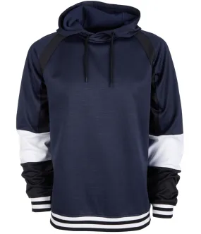 Ideology Mens Colorblocked Tech Fleece Hoodie Sweatshirt