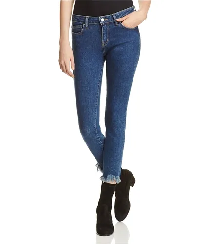 Iro Womens Frayed Cropped Jeans