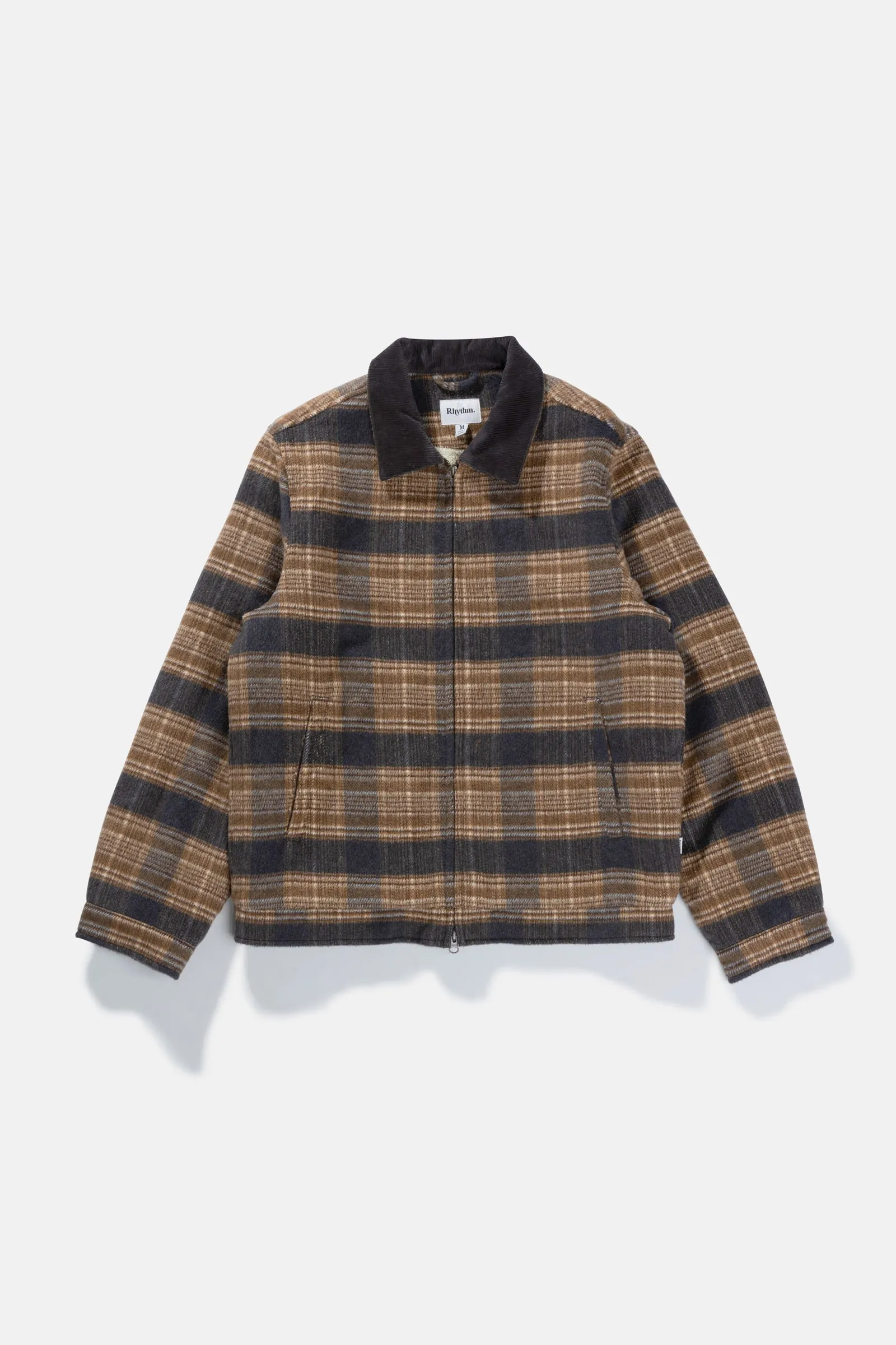 James Check Jacket Charcoal