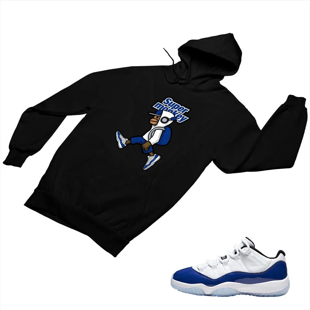 Jordan 11 Concord Matching Custom Designed Hoodies JD 11-5-6-7