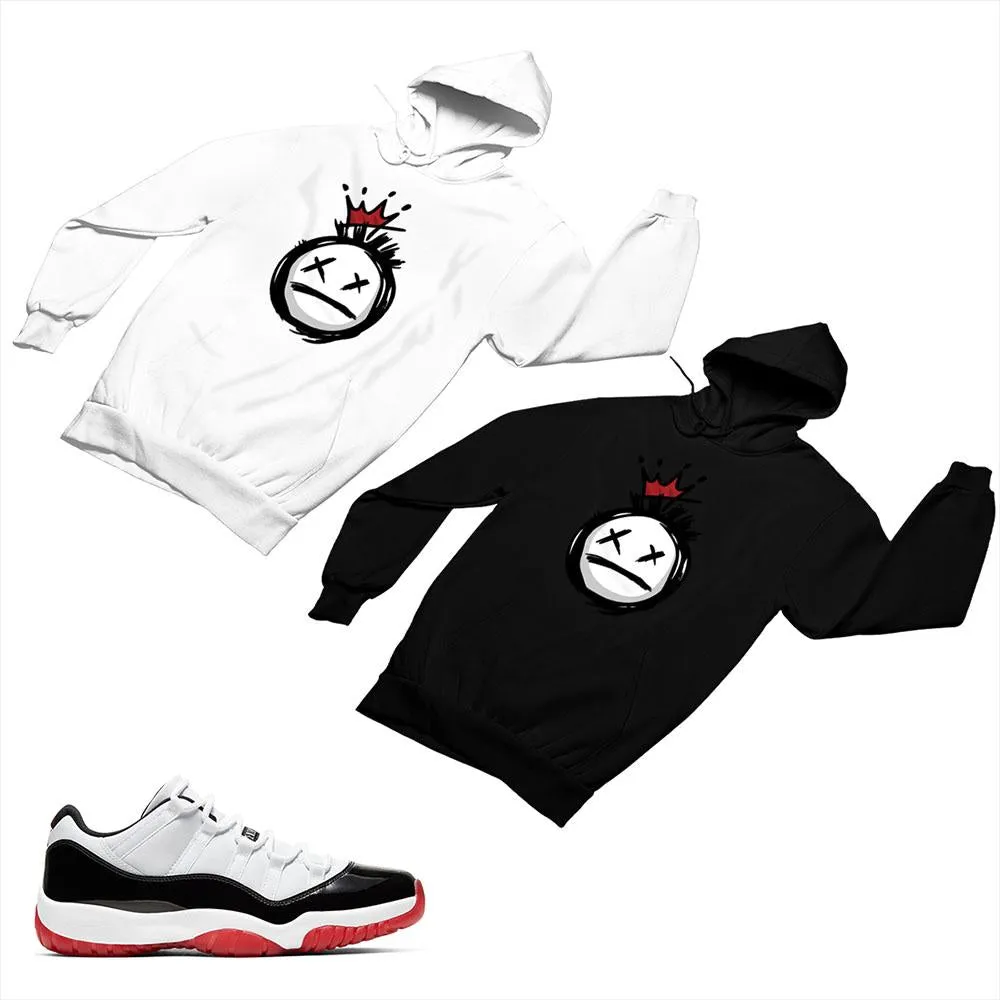 Jordan 11 White Bred Matching Custom Designed Hoodies JD 11-5-7-8