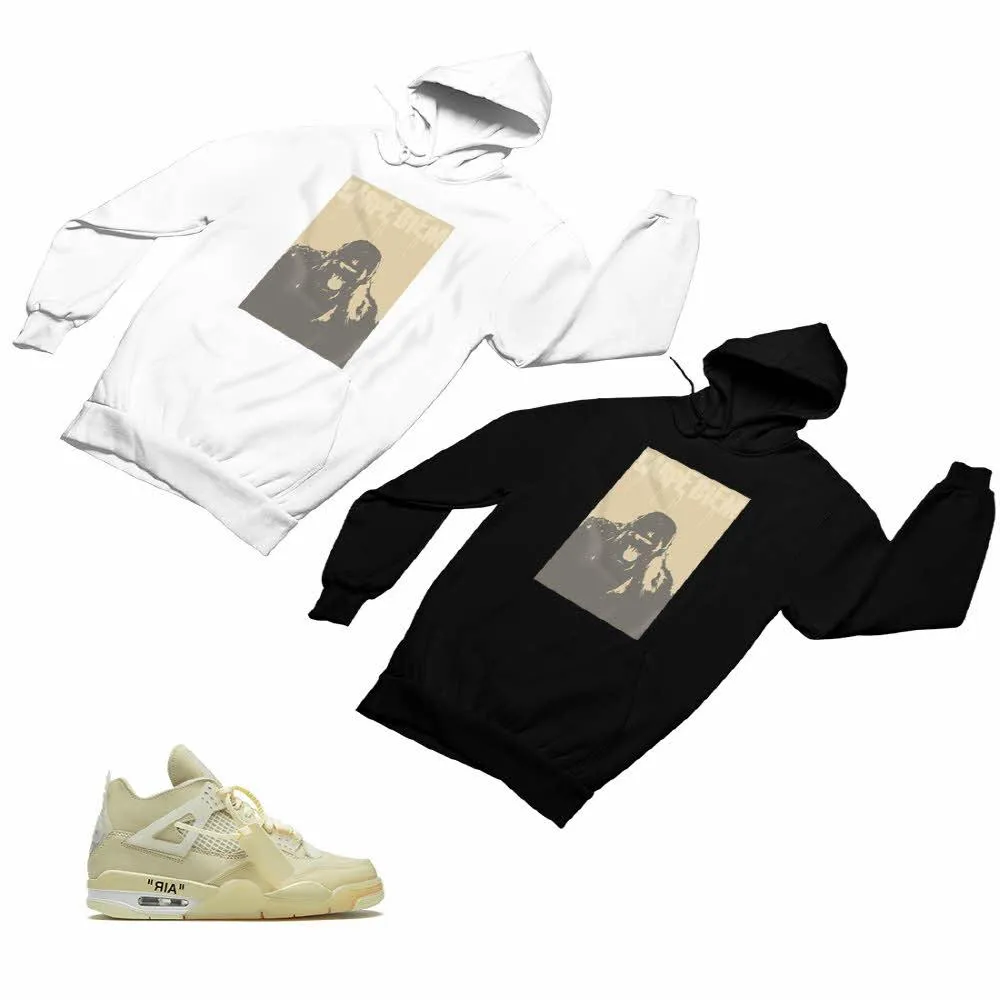 Jordan 4 Sail Matching Custom Designed Hoodies JD 4-24-8