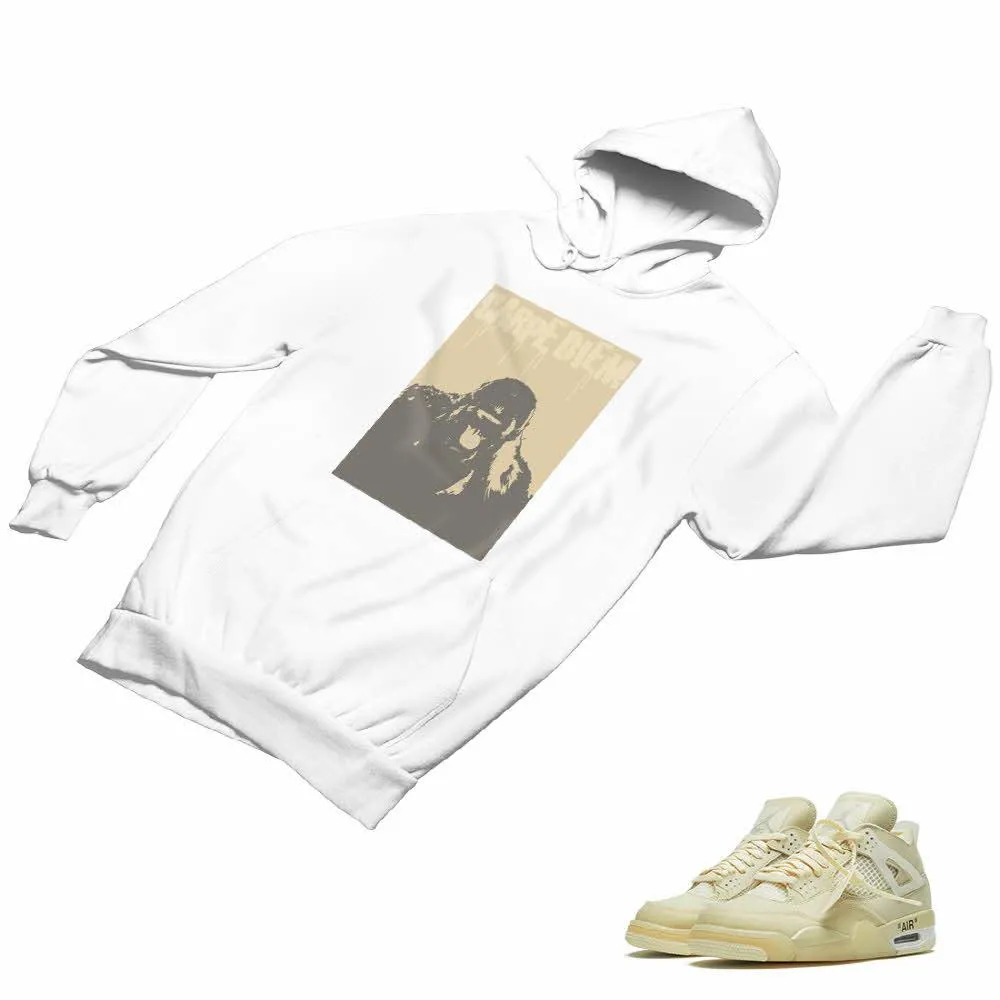 Jordan 4 Sail Matching Custom Designed Hoodies JD 4-24-8