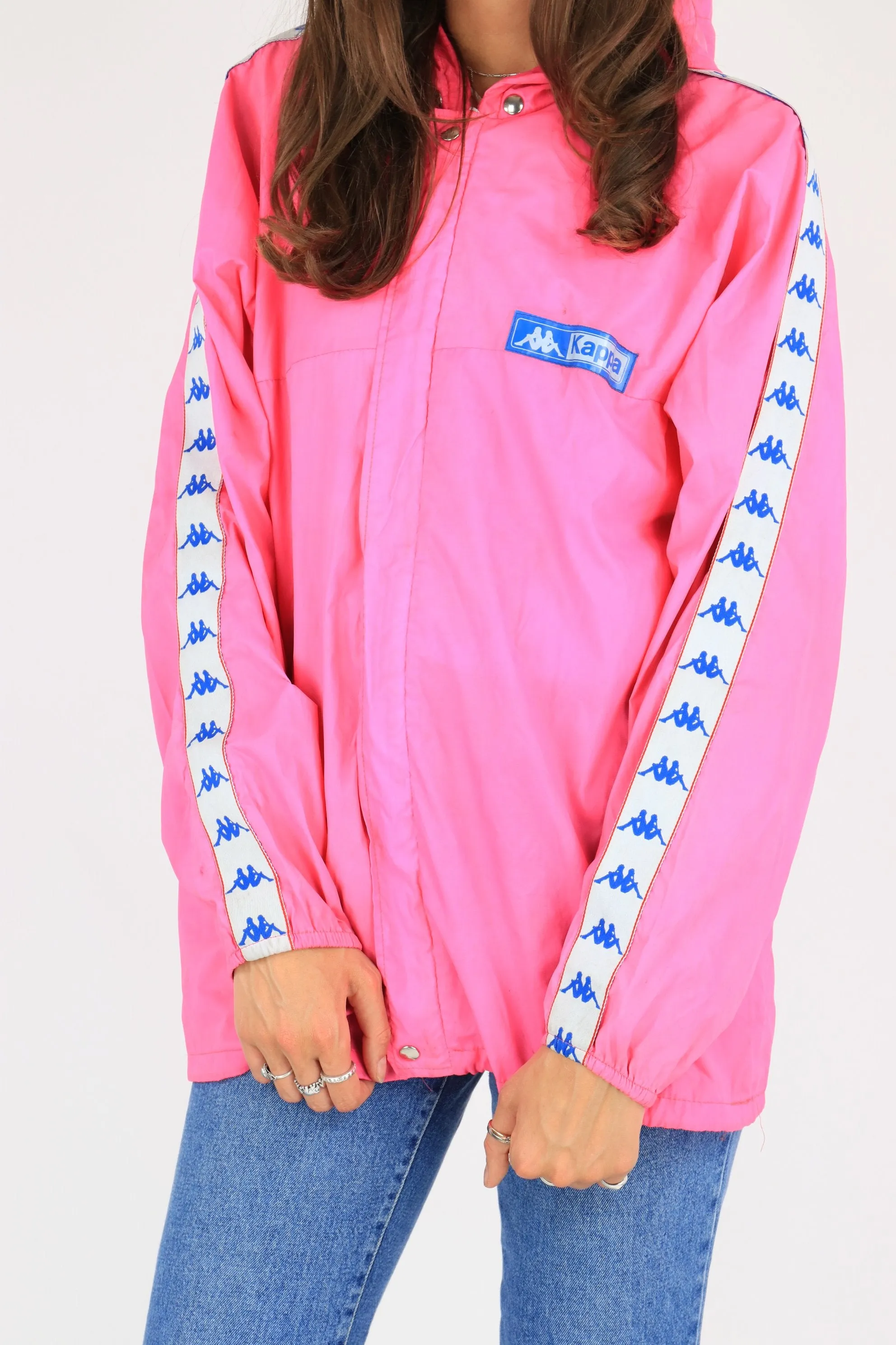 Kappa Rain Jacket Pink Large