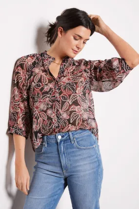 Kenzie Floral Chiffon Top