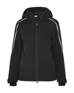 Kjus Women Synthetic Down Jacket Black 12 UK