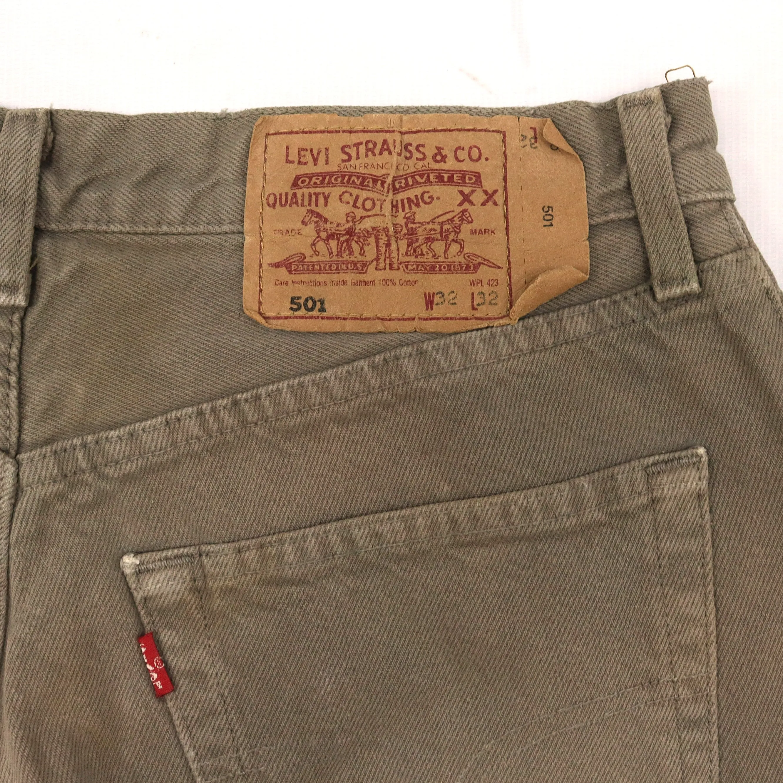 Levi's 501 Brown Jeans