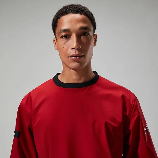 Men's Fenham Softshell Crew - Dark red