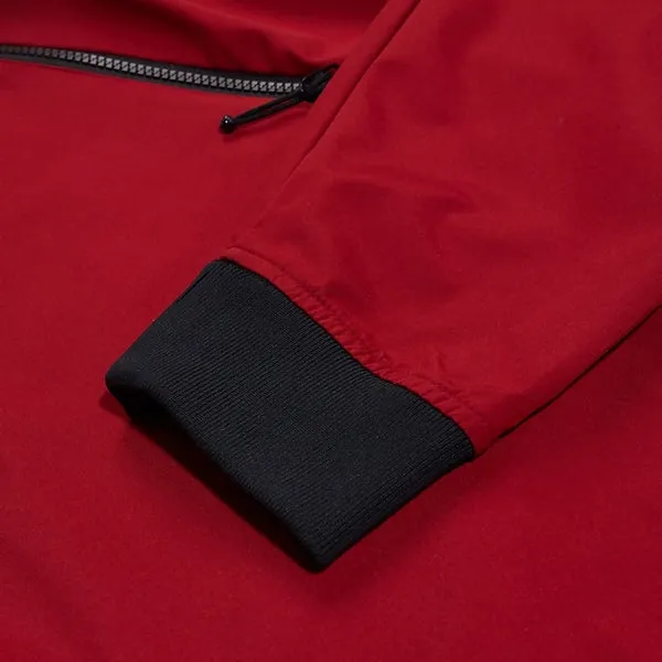 Men's Fenham Softshell Crew - Dark red