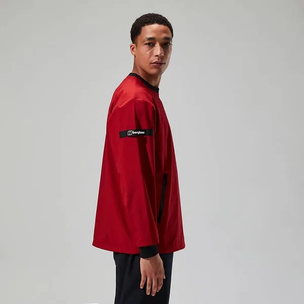 Men's Fenham Softshell Crew - Dark red