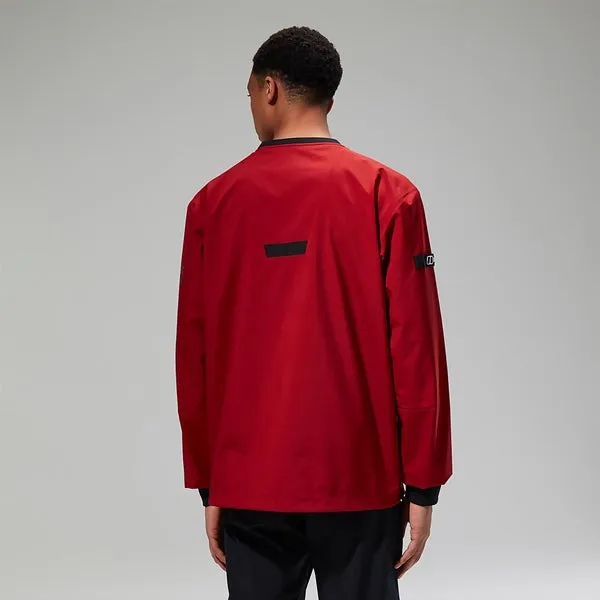 Men's Fenham Softshell Crew - Dark red