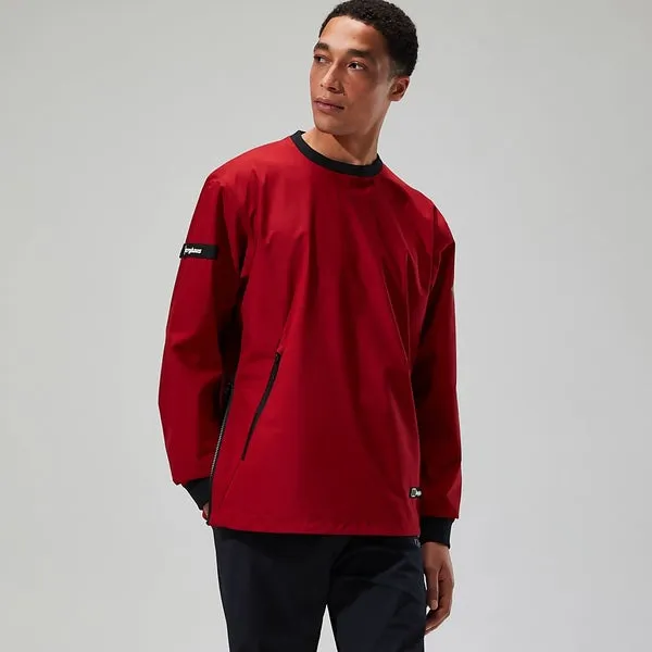 Men's Fenham Softshell Crew - Dark red