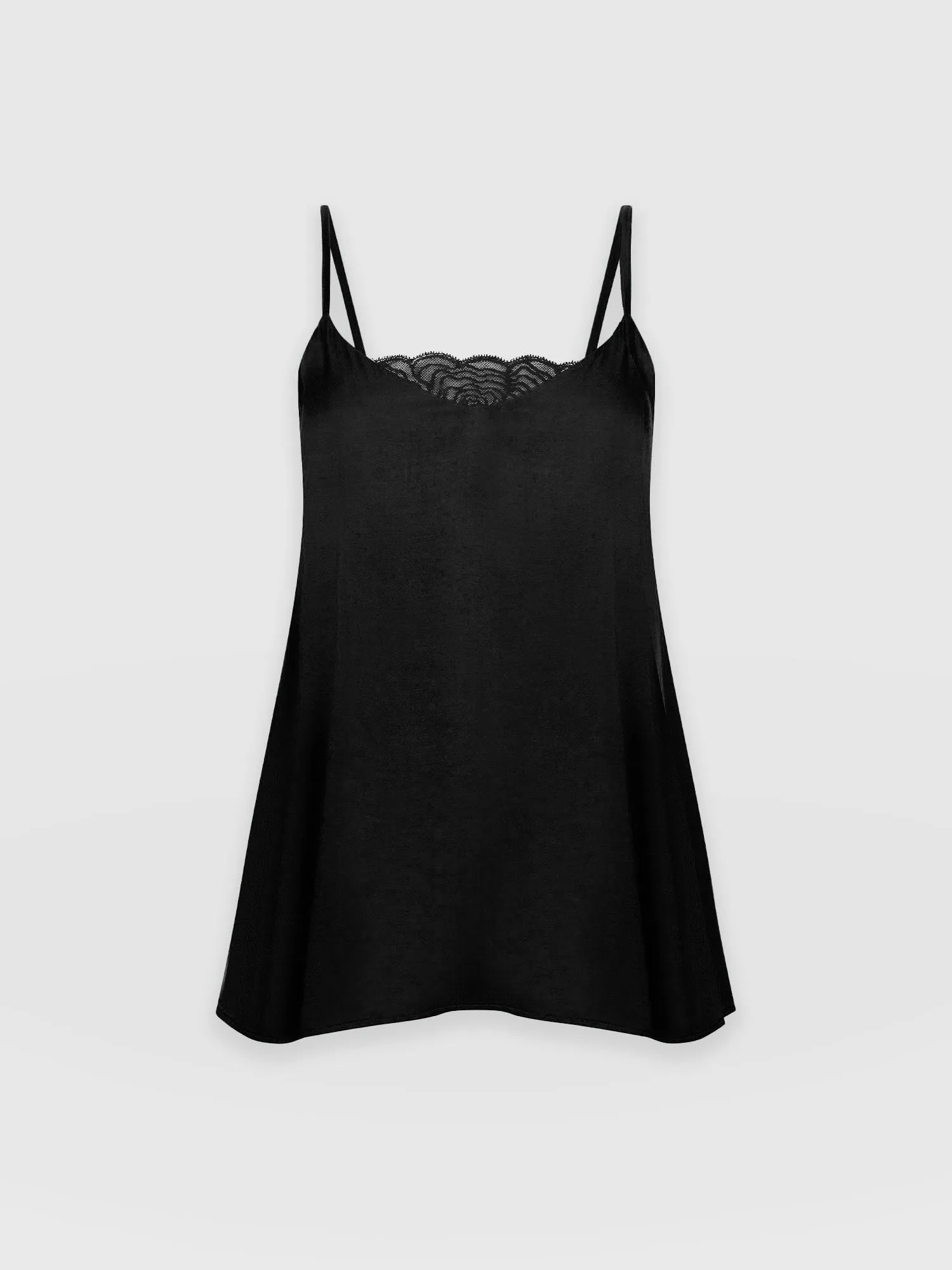 Mia Lace Cami - Black