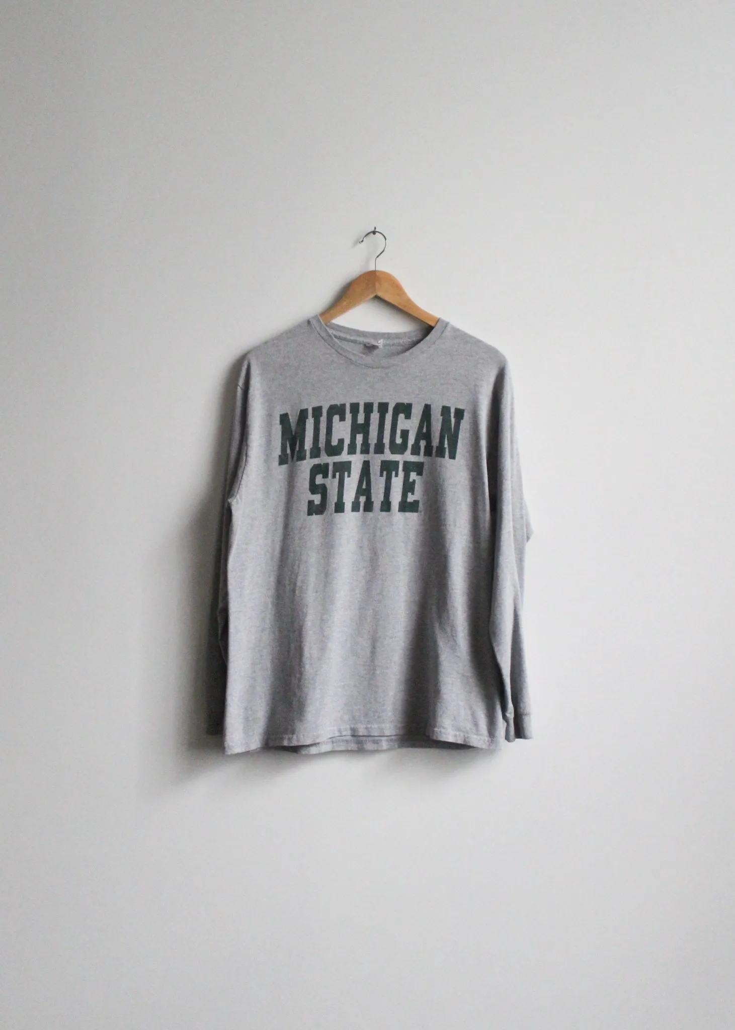 michigan state long sleeve tee