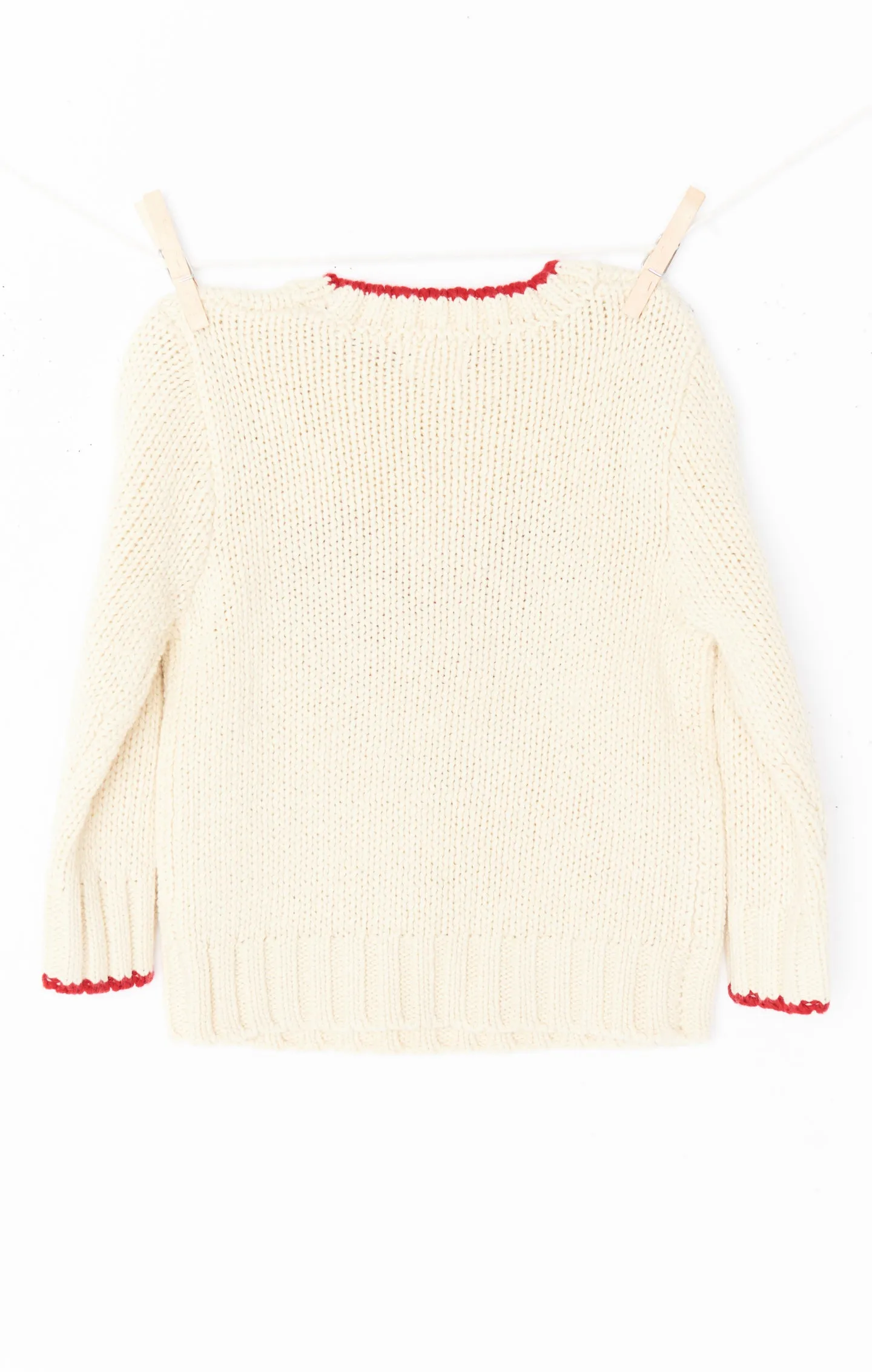 Mini Sweetheart Sweater ~ Heart Knit