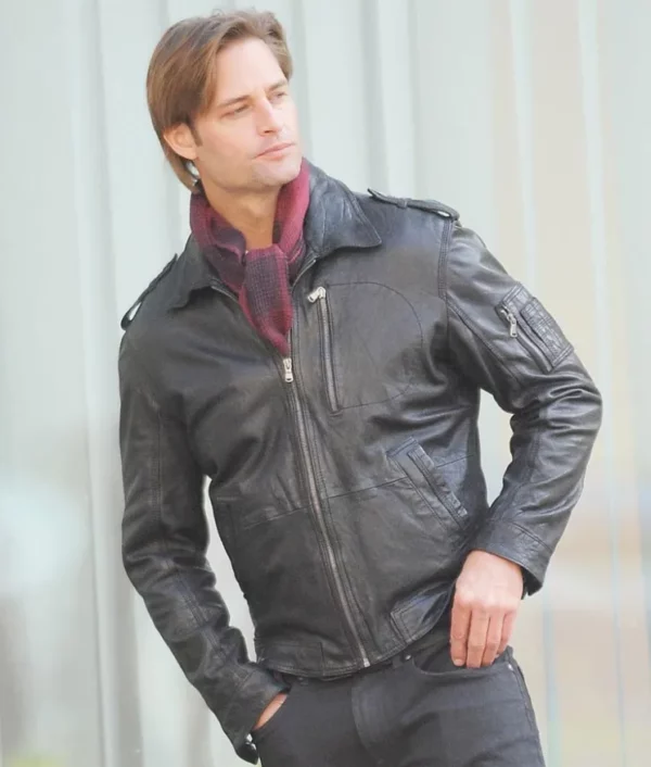 Mission Impossible Josh Holloway Leather Jacket - William Jacket