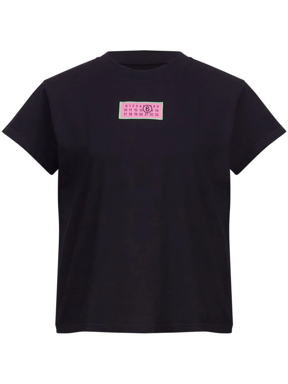 Mm6 Maison Margiela T Shirts And Polos Black