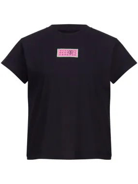 Mm6 Maison Margiela T Shirts And Polos Black