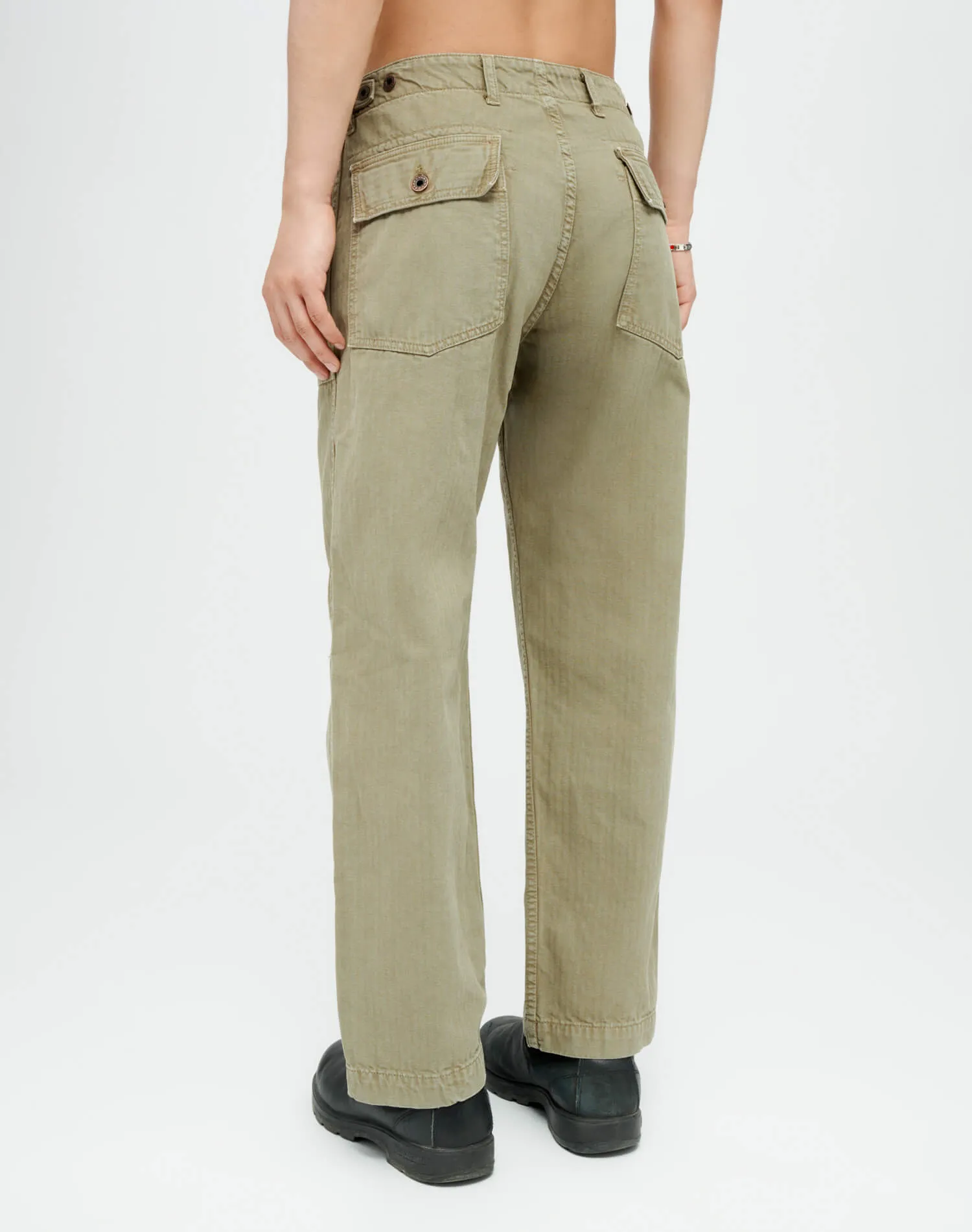 Modern Utility Pant - Dirty Sage