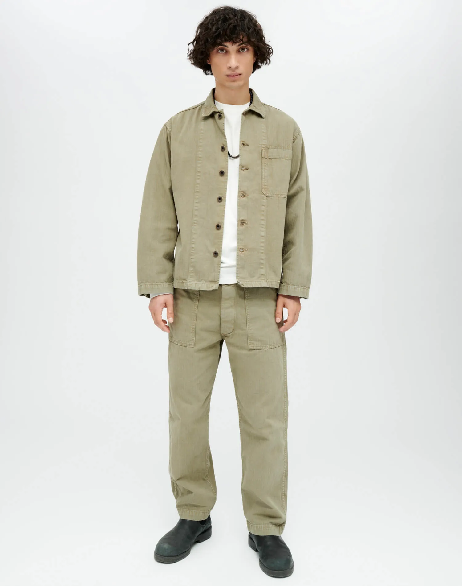 Modern Utility Pant - Dirty Sage