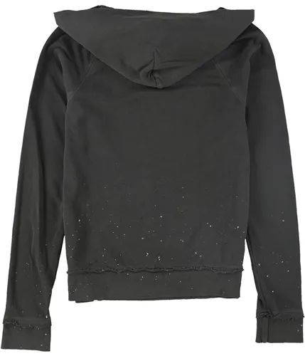 N:Philanthropy Womens Splatter Hoodie Sweatshirt