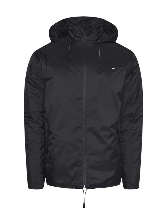 Padded Nylon Jacket Black | Rains | WATCH WEAR