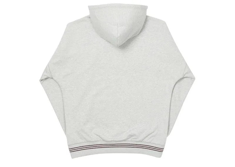 Palace Full Frontal Hood Grey Marl