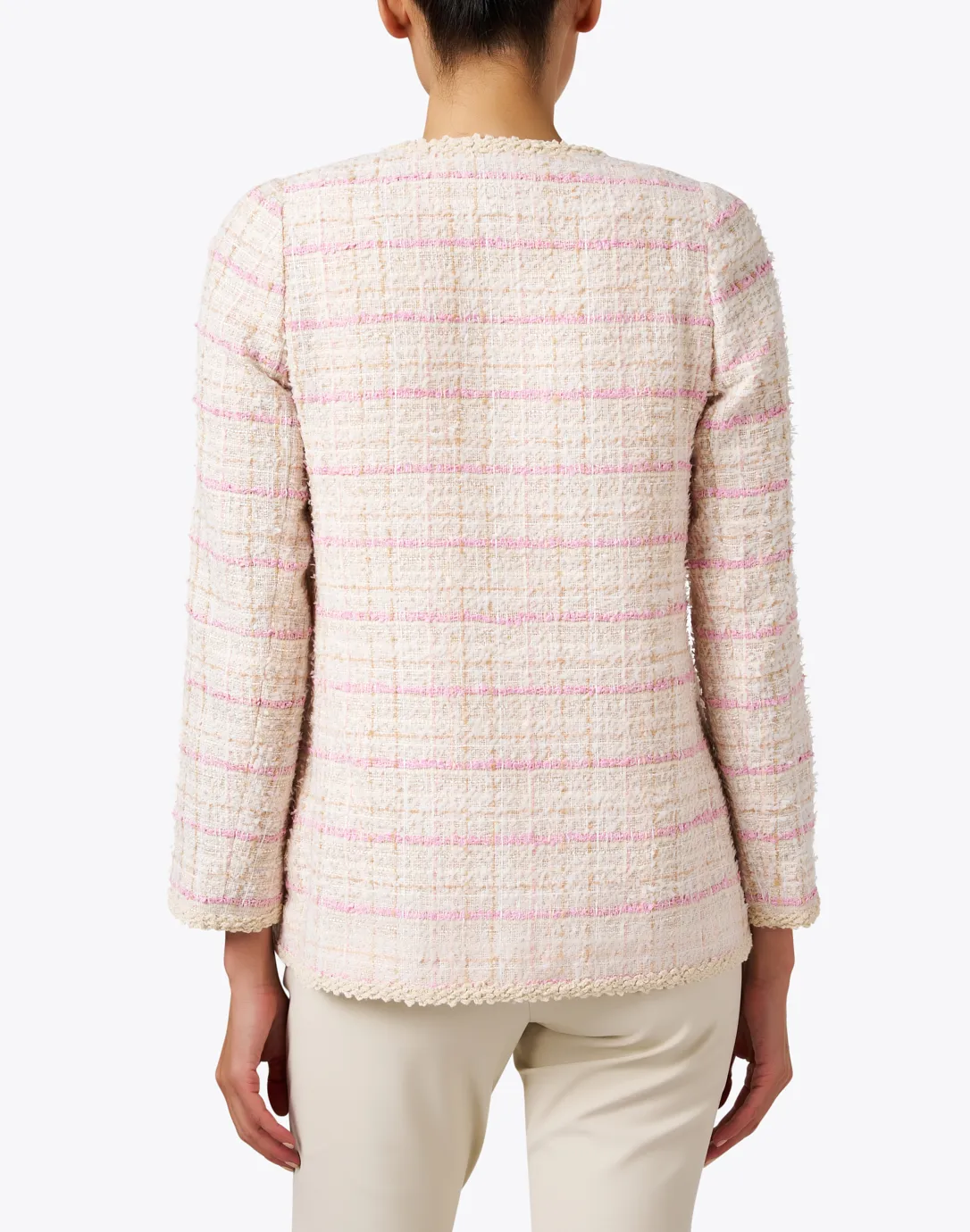 Pink Tweed Jacket