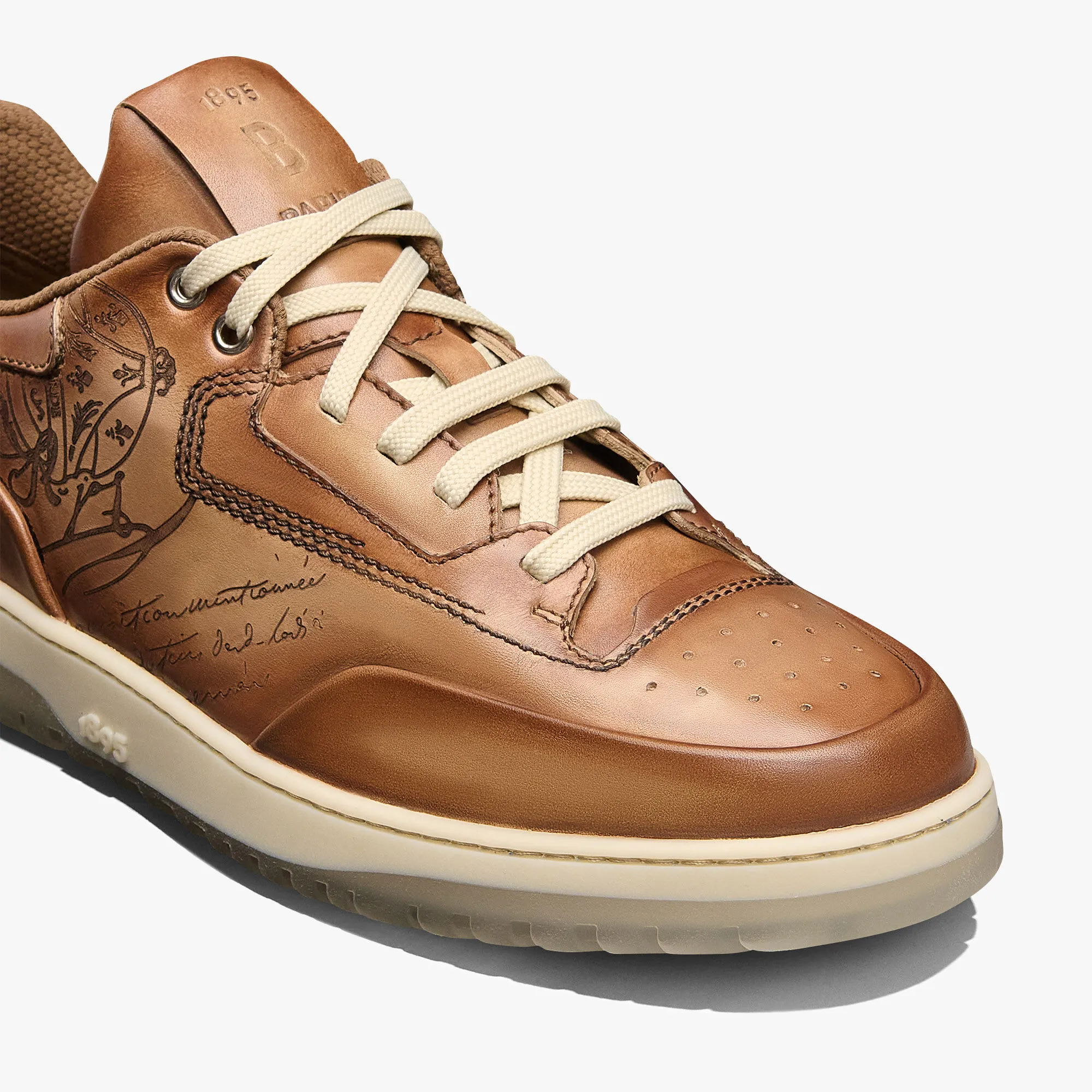 Playoff Scritto Venezia Calf Leather Sneaker