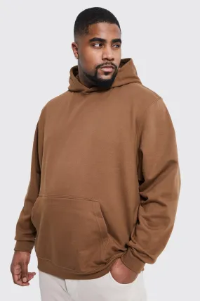 Plus Basic Regular Fit Hoodie | boohooMAN UK