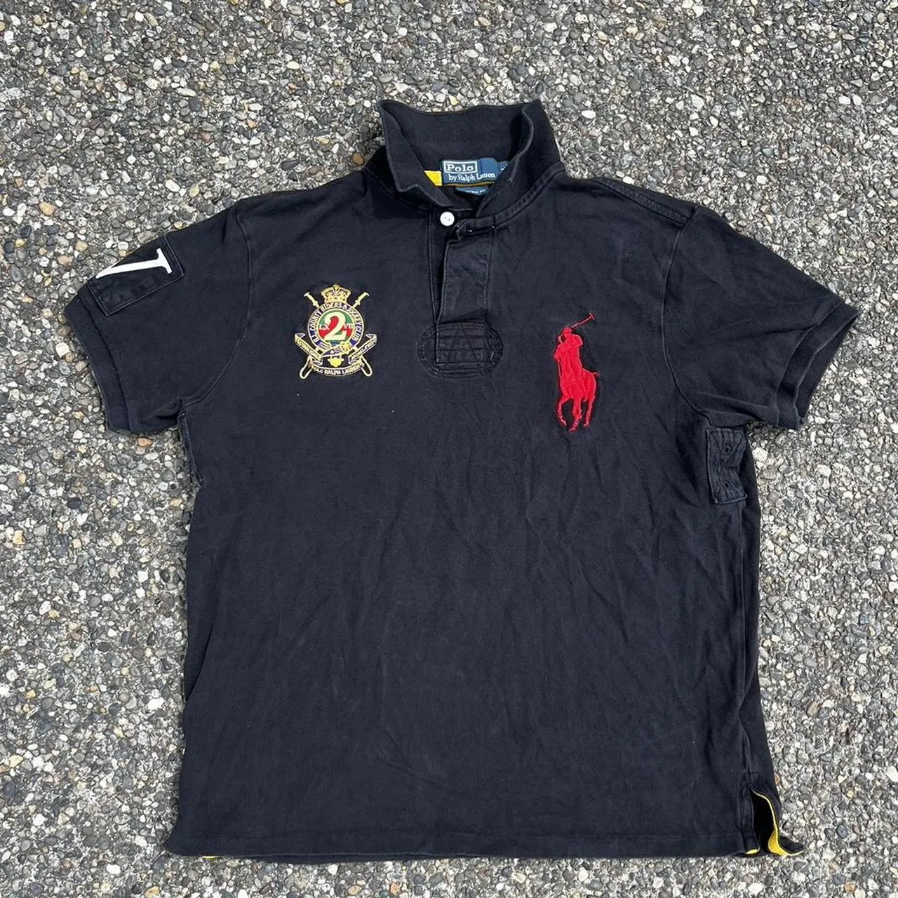 Polo Ralph Lauren Men's Black Polo-shirts