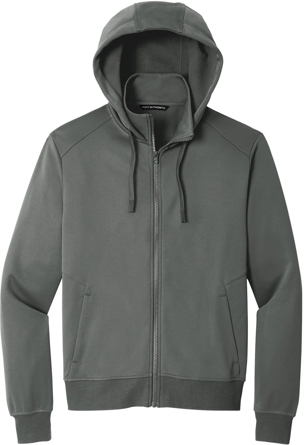 Port Authority Smooth Fleece Hooded Jacket