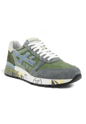 PREMIATA Sneaker Uomo Verde Grigio MICK-6617