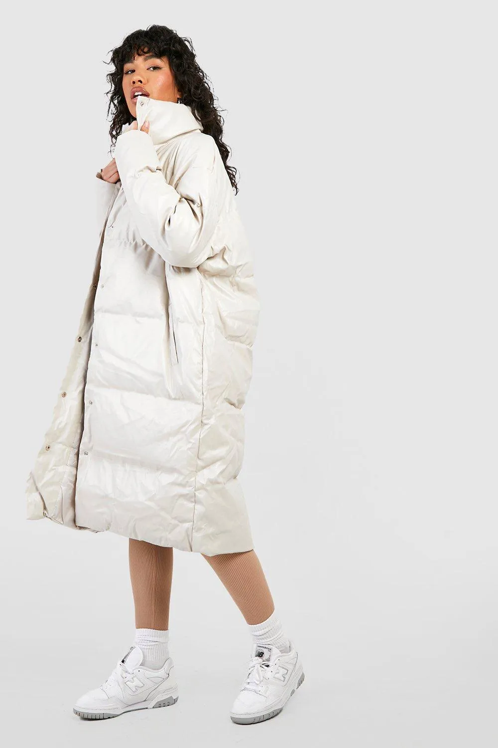 Pu Padded Coat