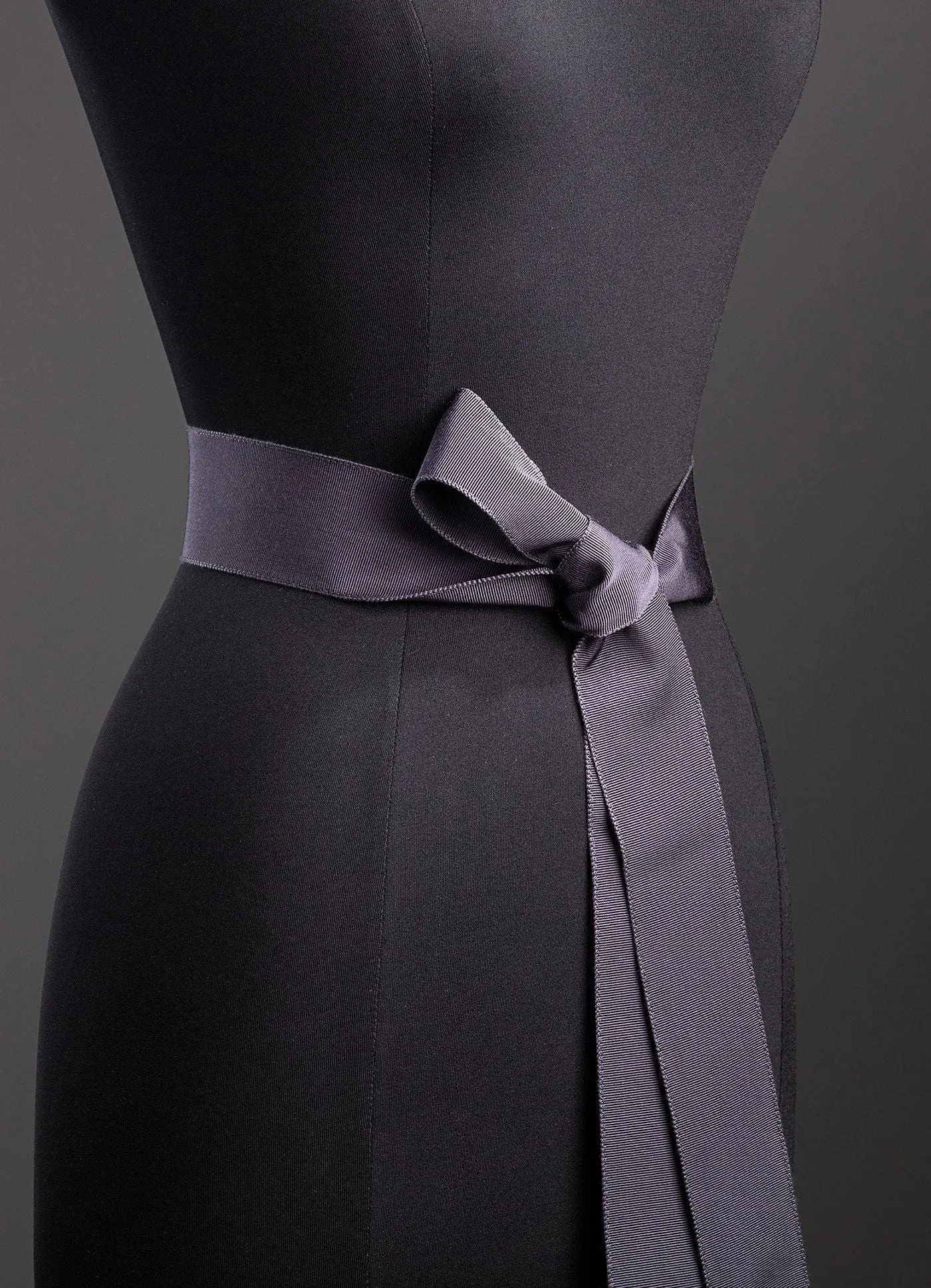 Ribbon Belt, Wide - Gunmetal