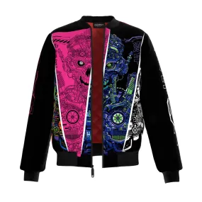 Robotic Skull Bomber Jacket