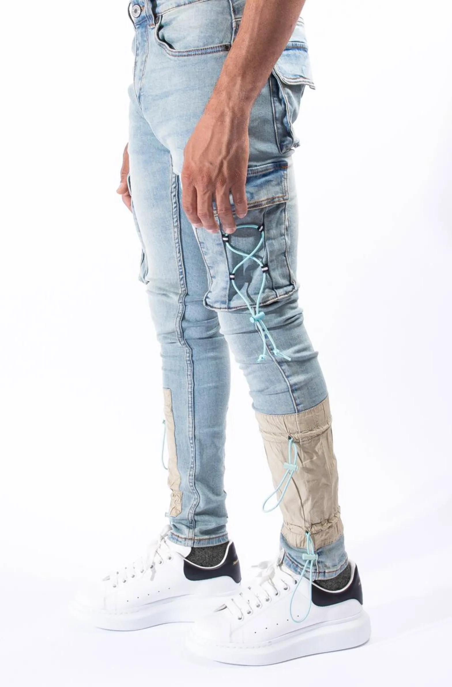 Serenede Cyber Cloud Cargo Jeans